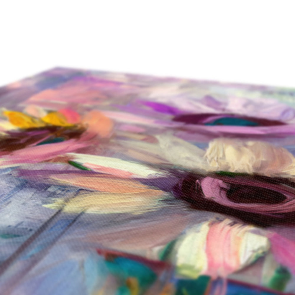 Abstract Blooms #05 Eco Canvas