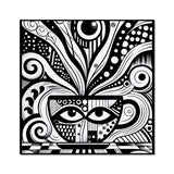 Caffeinated Masquerade Fine Art Print