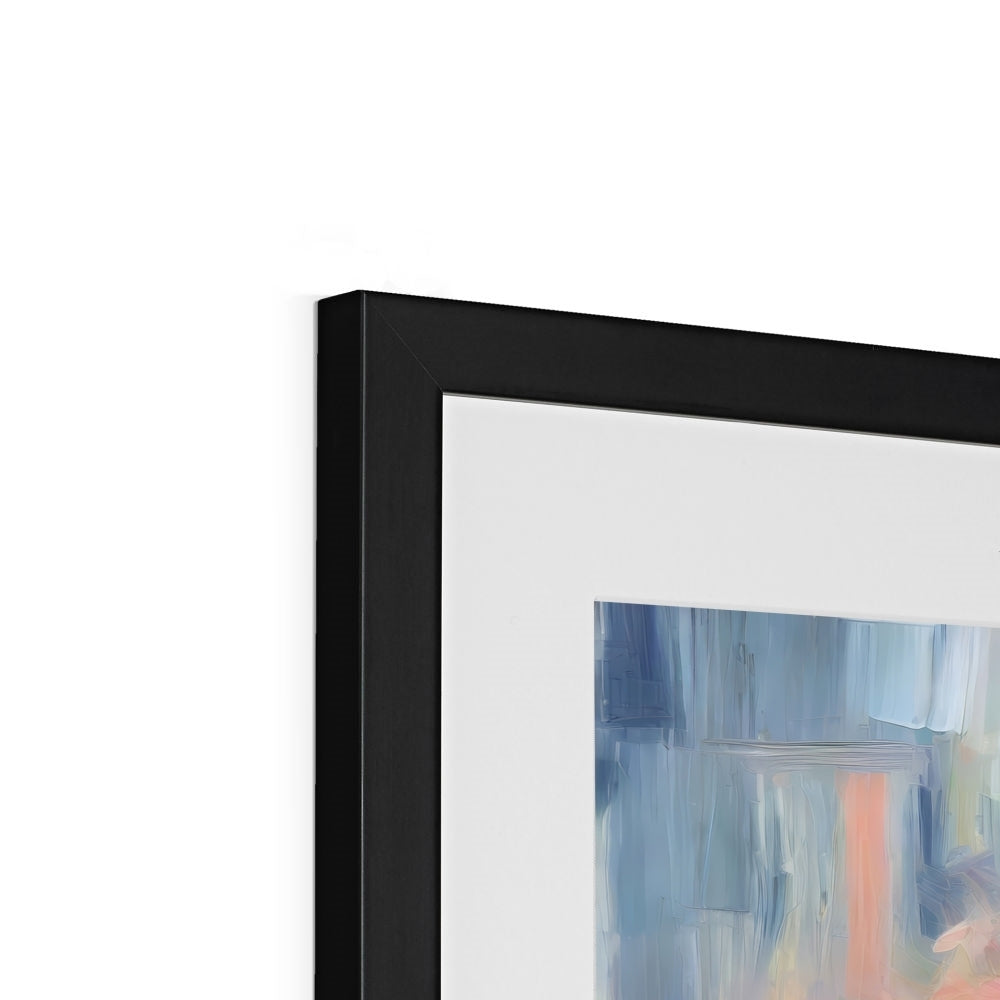 Abstract Blooms #07 Framed & Mounted Print