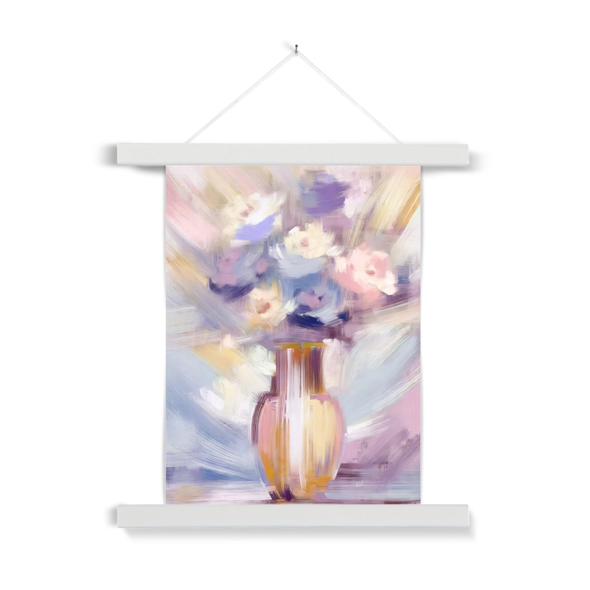 Abstract Blooms #16 Fine Art Print with Hanger