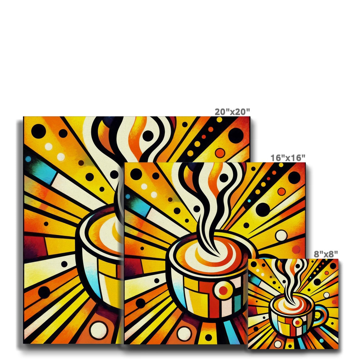 Energising Espresso  Eco Canvas