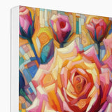 Roses Reimagined Eco Canvas