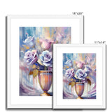Abstract Blooms #17 Framed & Mounted Print