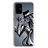 Viva La Diva: Where Shadows Dance in Shades of Silver Eco Phone Case