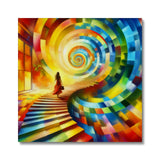 Spiral Staircase Canvas