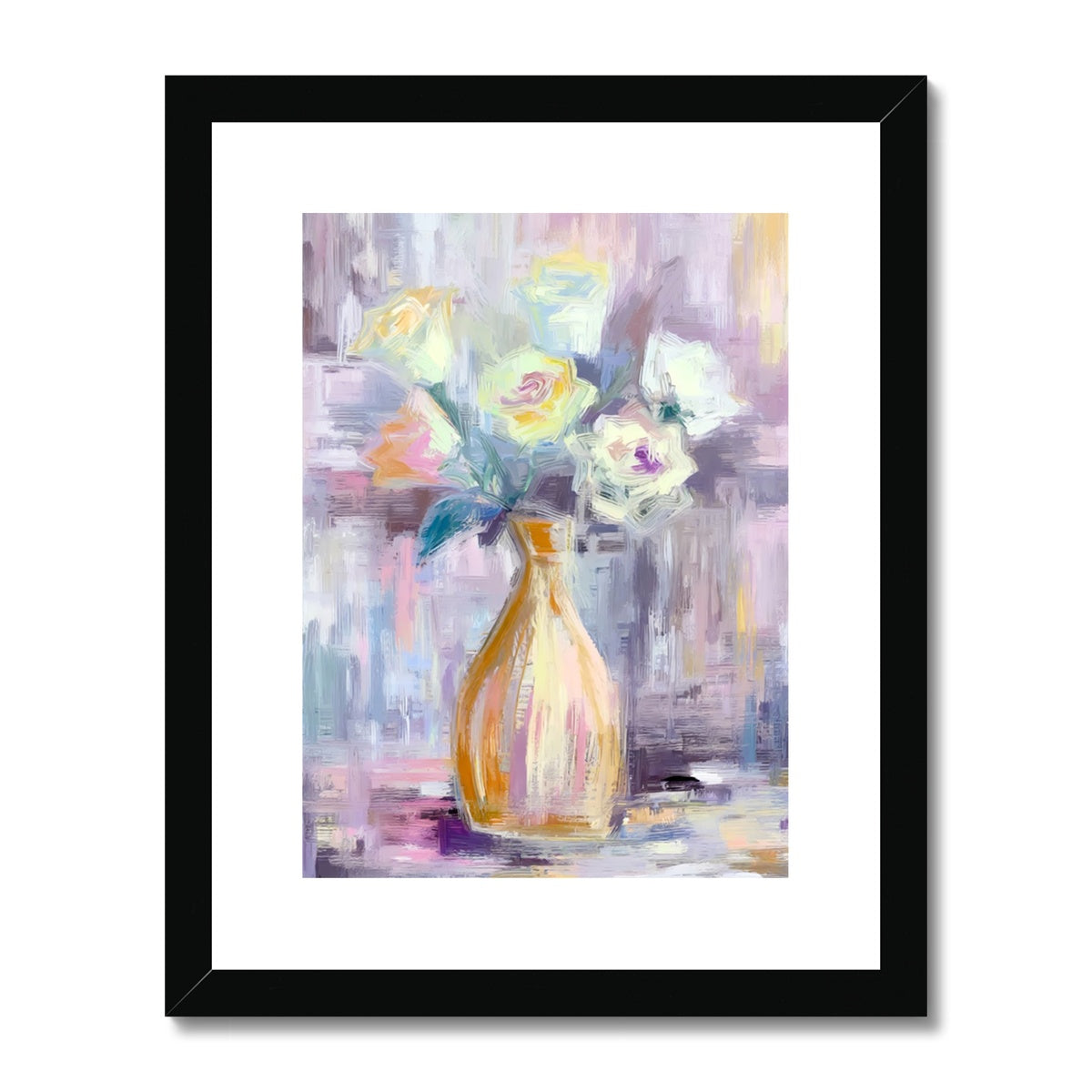Abstract Blooms #26 Framed & Mounted Print
