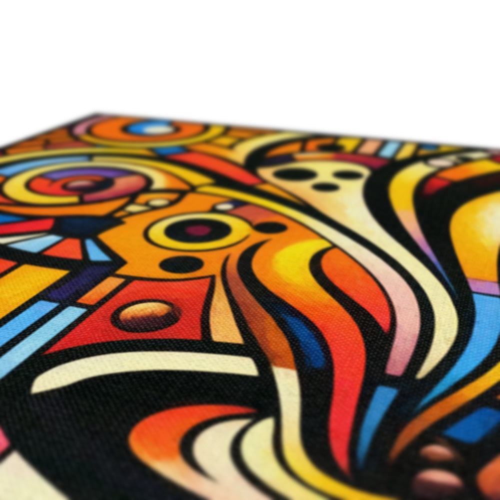 Caffeinated Cityscape Eco Canvas