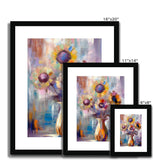 Abstract Blooms #01 Framed & Mounted Print