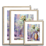 Abstract Blooms #21 Framed & Mounted Print