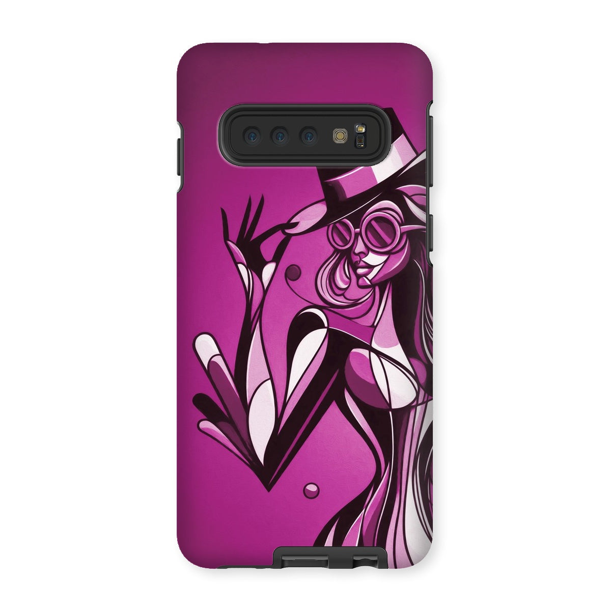 Viva La Diva: Where Amethyst Dreams Dance in a Symphony of Purples Tough Phone Case
