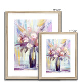 Abstract Blooms #28 Framed & Mounted Print