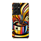 Caffeinated Cityscape Snap Phone Case