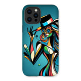 Viva La Diva: Where Confidence Meets Abstract Whirl Tough Phone Case