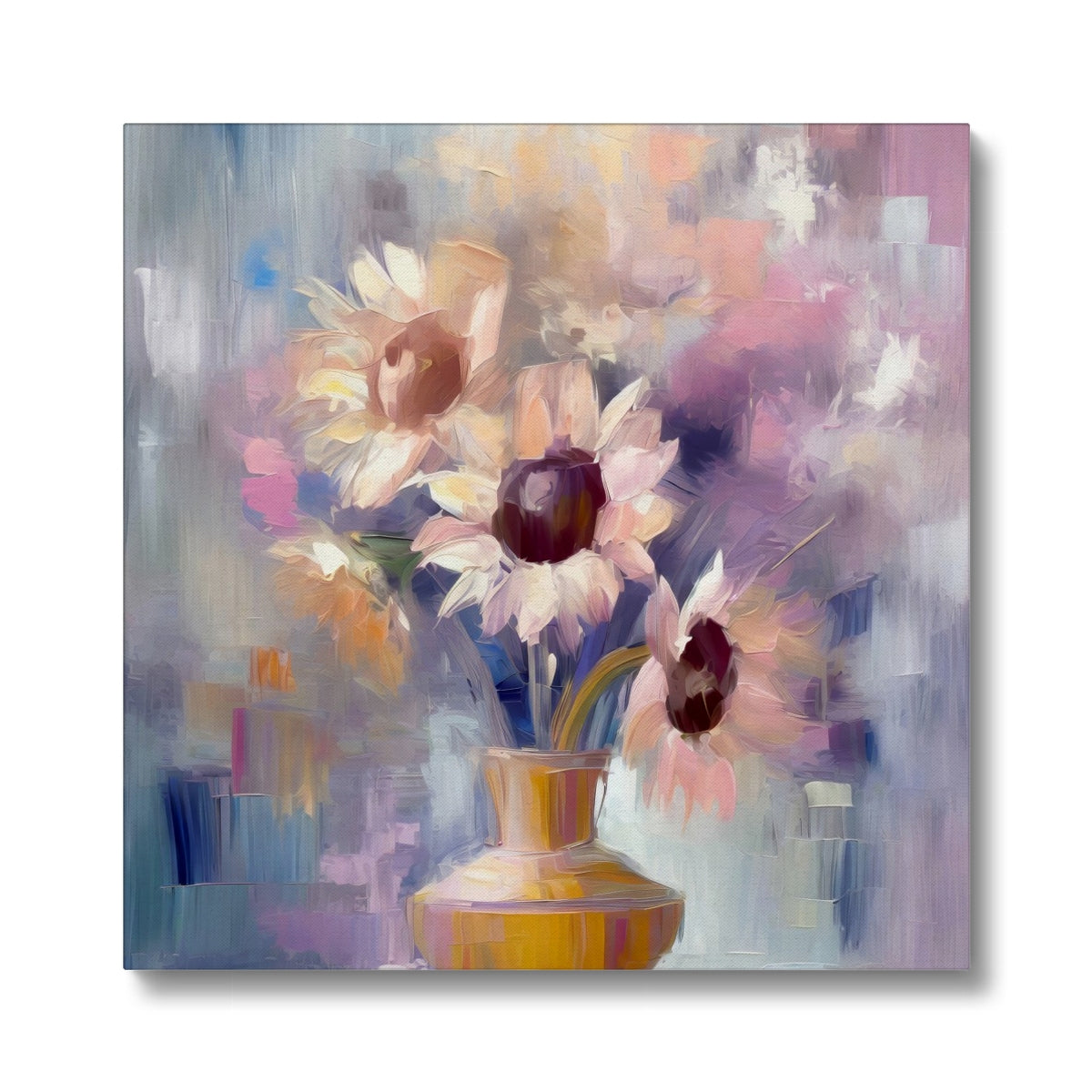 Abstract Blooms #04 Eco Canvas