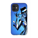 Viva La Diva: Where Moonlight Dances in Shades of Sapphire Tough Phone Case