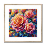 Roses Reimagined Framed & Mounted Print