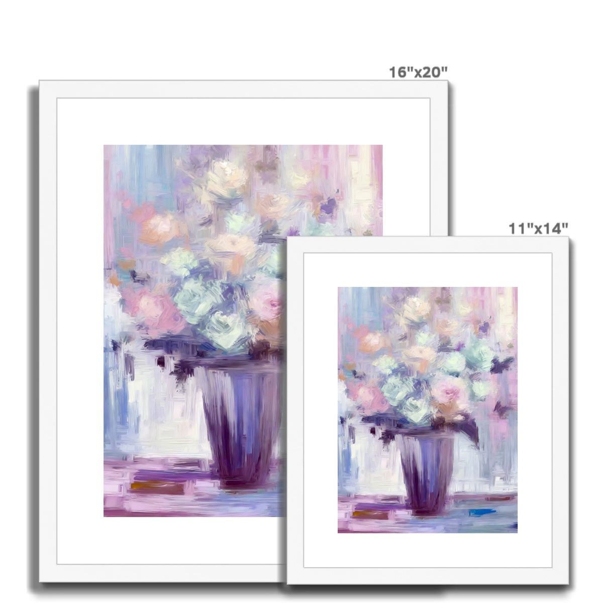 Abstract Blooms #11 Framed & Mounted Print