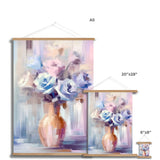 Abstract Blooms #18 Fine Art Print with Hanger