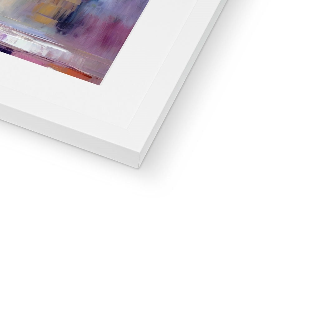 Abstract Blooms #02 Framed & Mounted Print