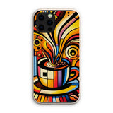 Caffeinated Cityscape Eco Phone Case