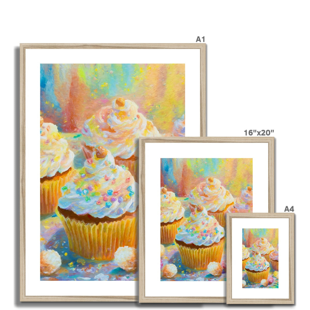 Sprinkles of Sweetnes Framed & Mounted Print