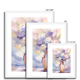 Abstract Blooms #16 Framed & Mounted Print