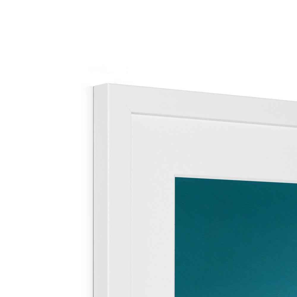 Viva La Diva: Where Confidence Meets Abstract Whirl Framed & Mounted Print