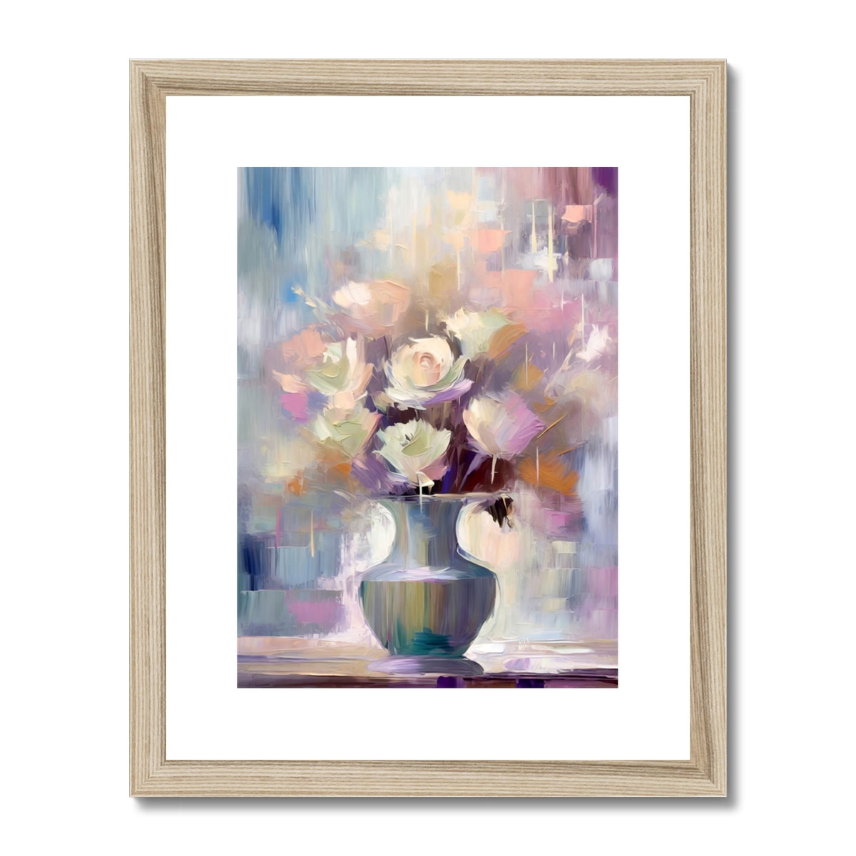 Abstract Blooms #12 Framed & Mounted Print