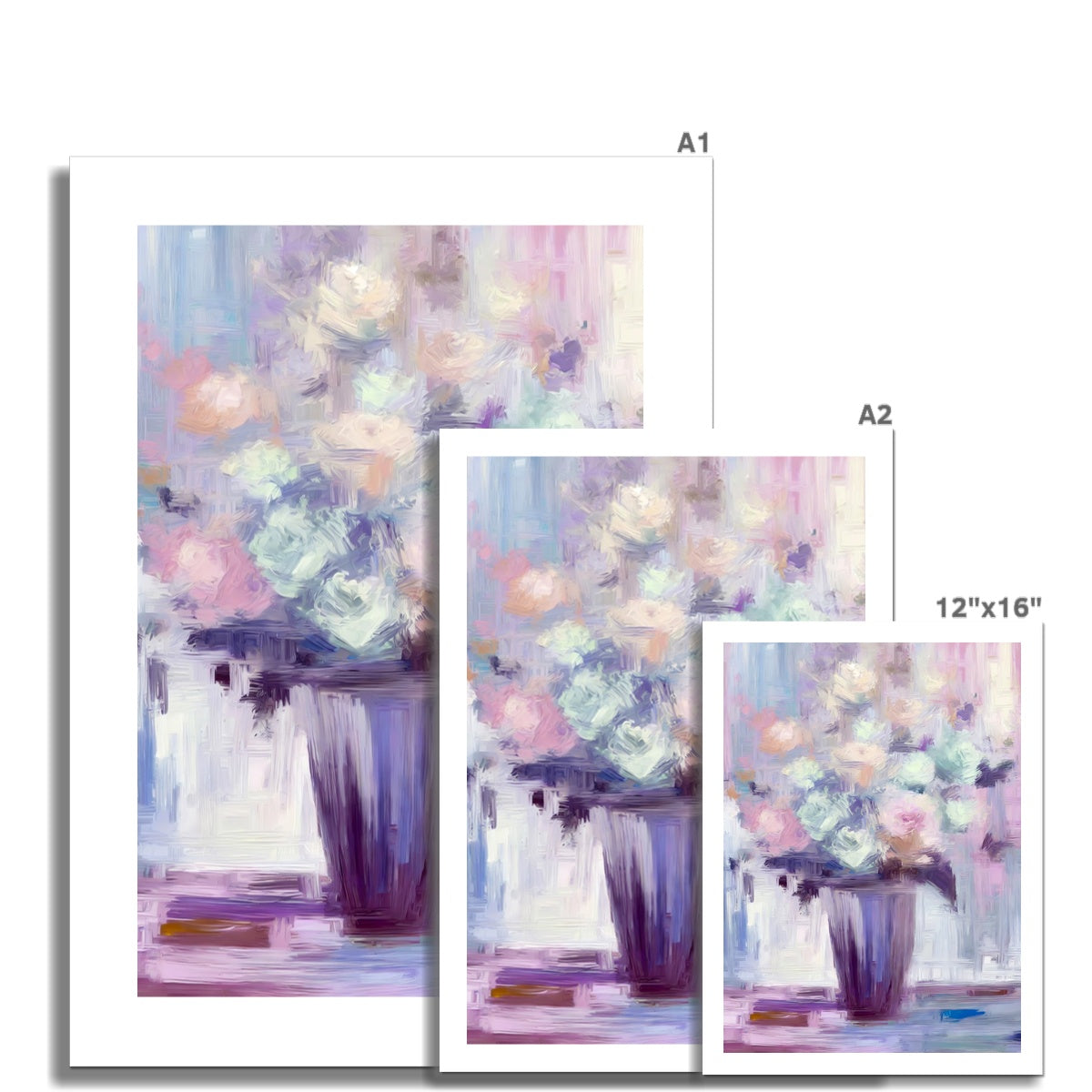 Abstract Blooms #11 Wall Art Poster