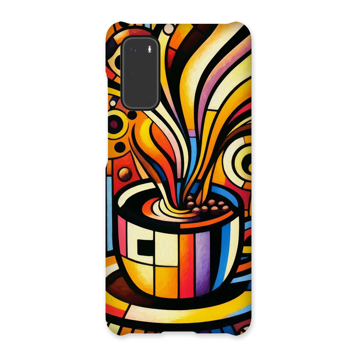 Caffeinated Cityscape Snap Phone Case