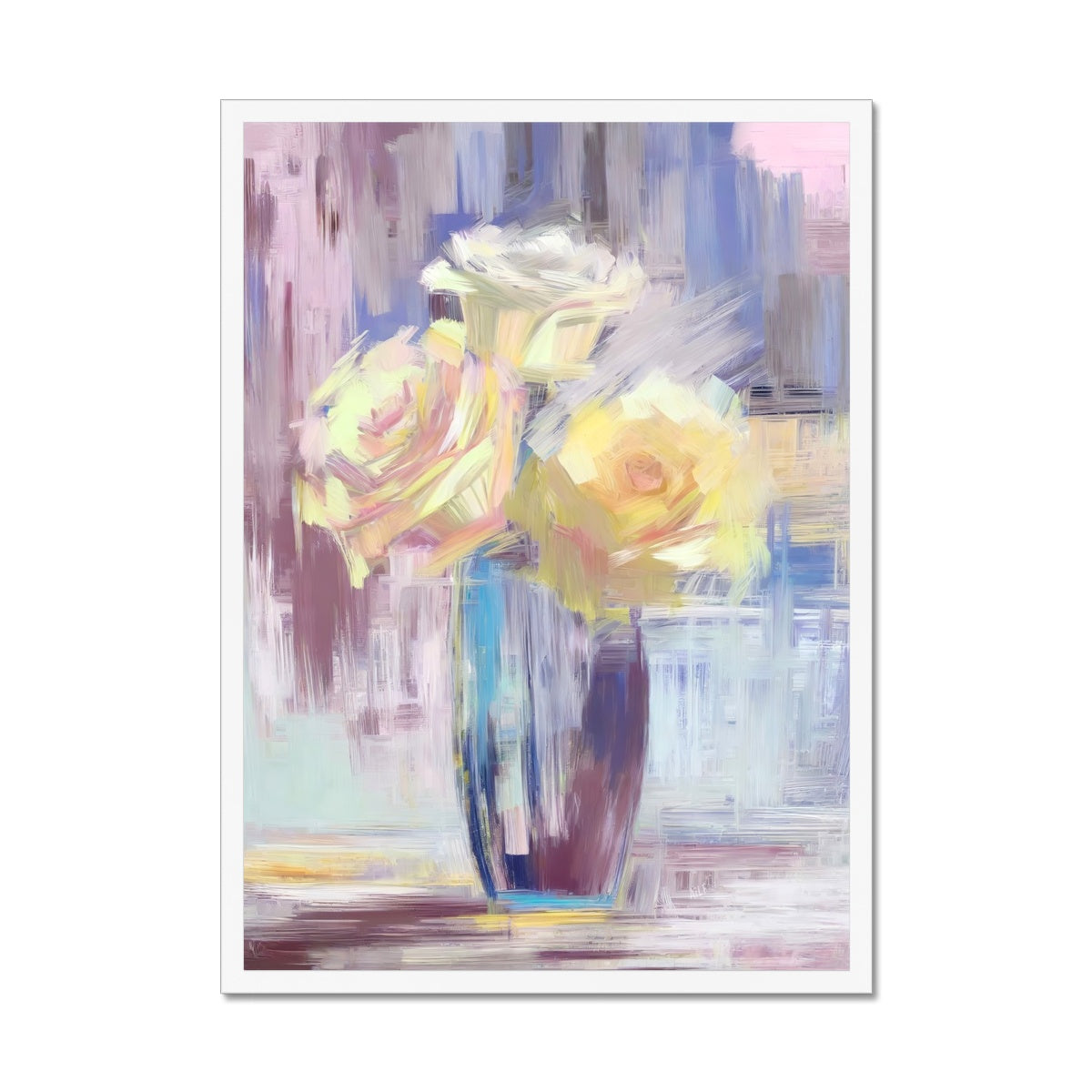 Abstract Blooms #31 Framed Print