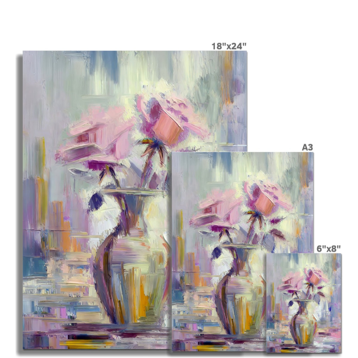 Abstract Blooms #08 Fine Art Print