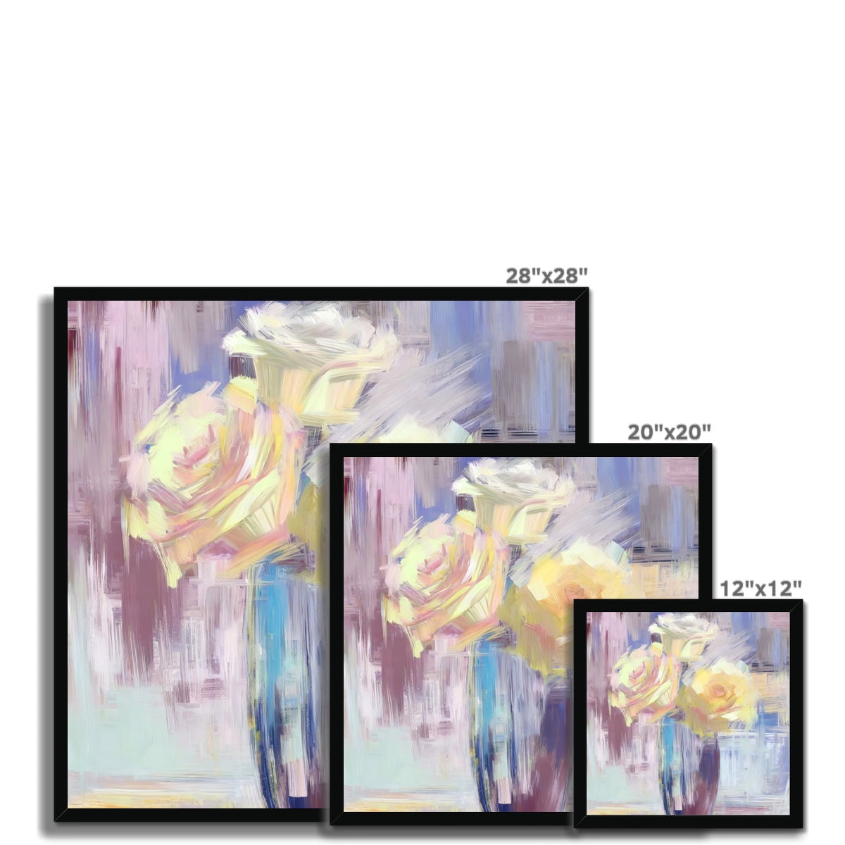 Abstract Blooms #31 Framed Print