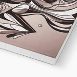 Viva La Diva: Where Earth Tones Whisper Confidence Canvas