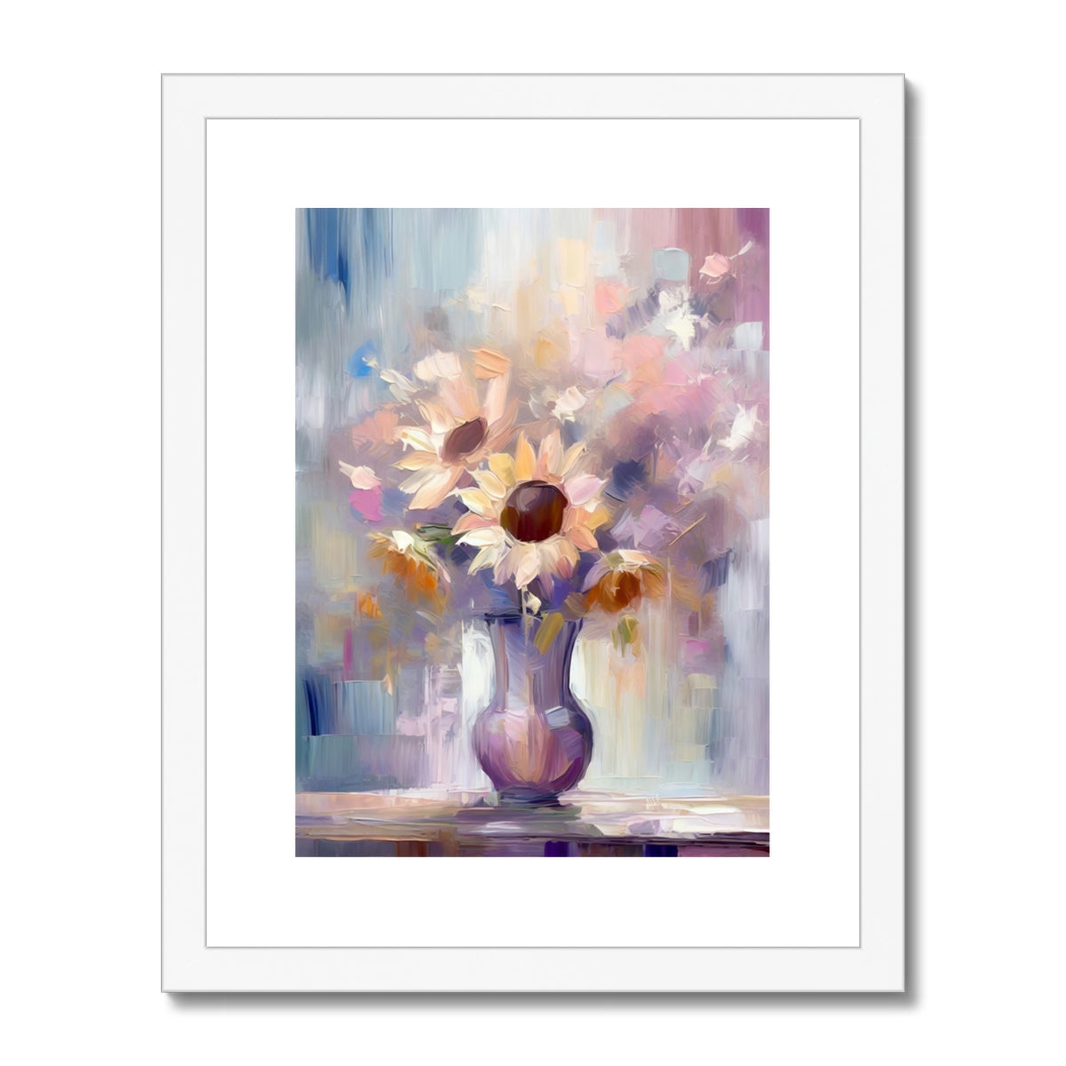 Abstract Blooms #03 Framed & Mounted Print