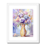 Abstract Blooms #22 Framed & Mounted Print
