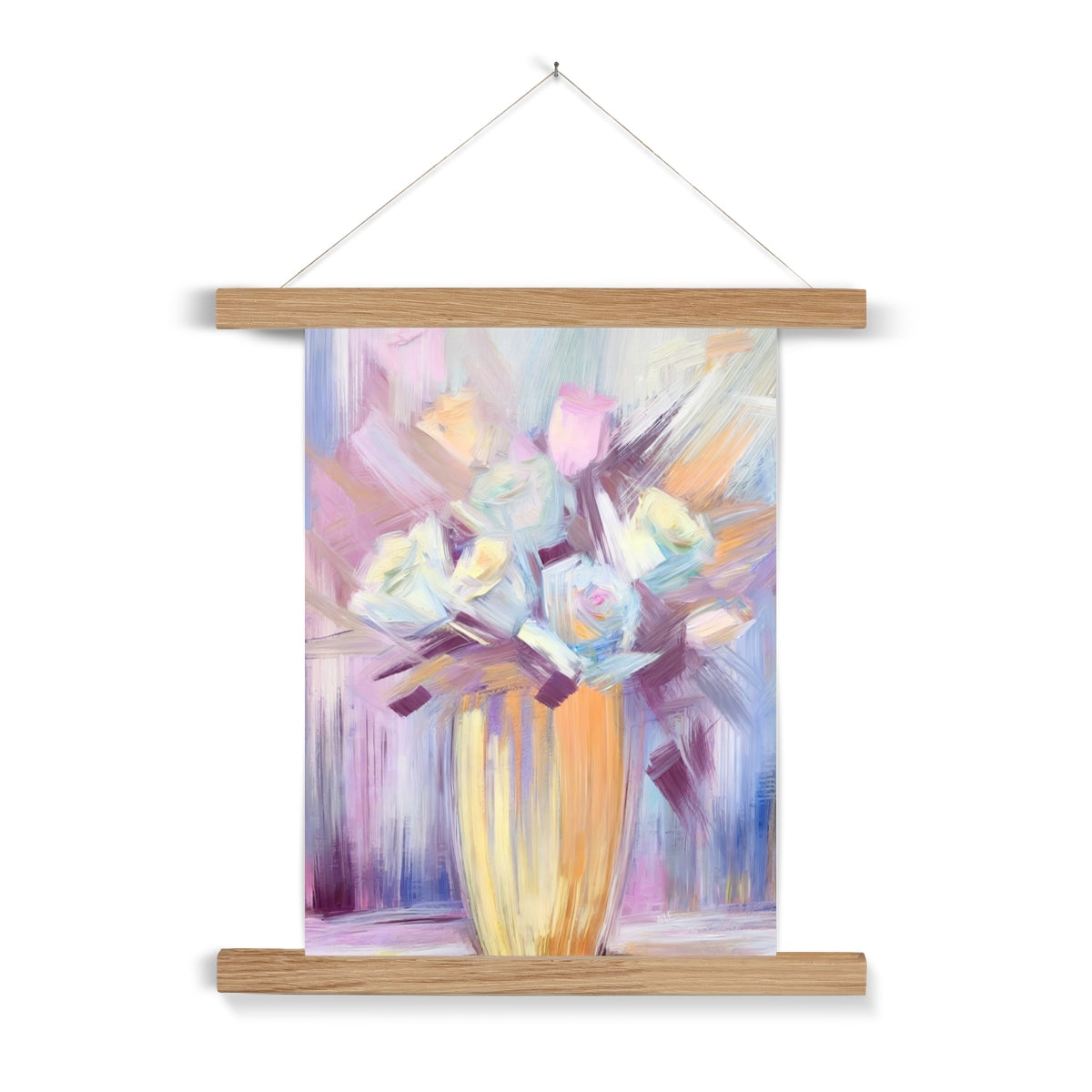 Abstract Blooms #25 Fine Art Print with Hanger