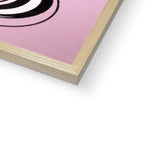 Viva La Diva: A Ballet of Blush and Boldness Against Rose-Colored Skies Budget Framed Poster