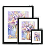 Abstract Blooms #22 Framed & Mounted Print