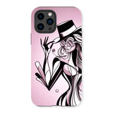 Viva La Diva: A Ballet of Blush and Boldness Against Rose-Colored Skies Tough Phone Case