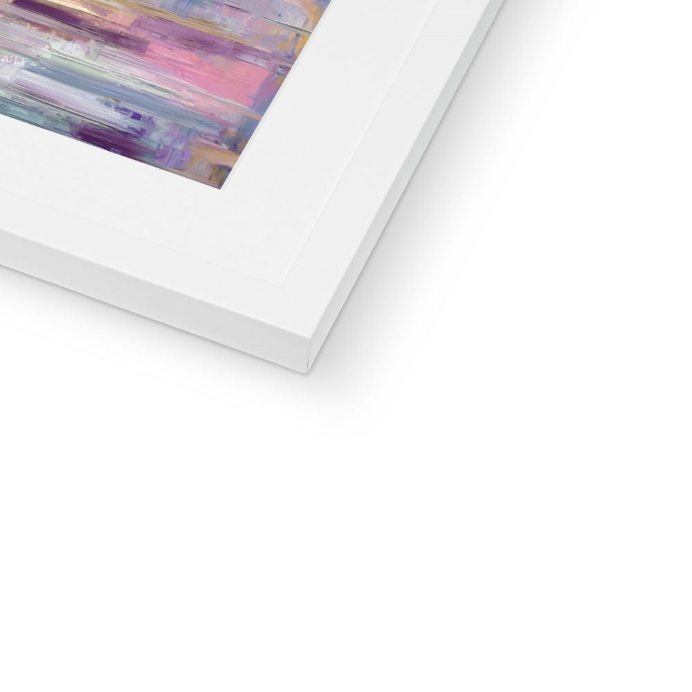 Abstract Blooms #08 Framed & Mounted Print
