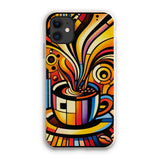 Caffeinated Cityscape Eco Phone Case