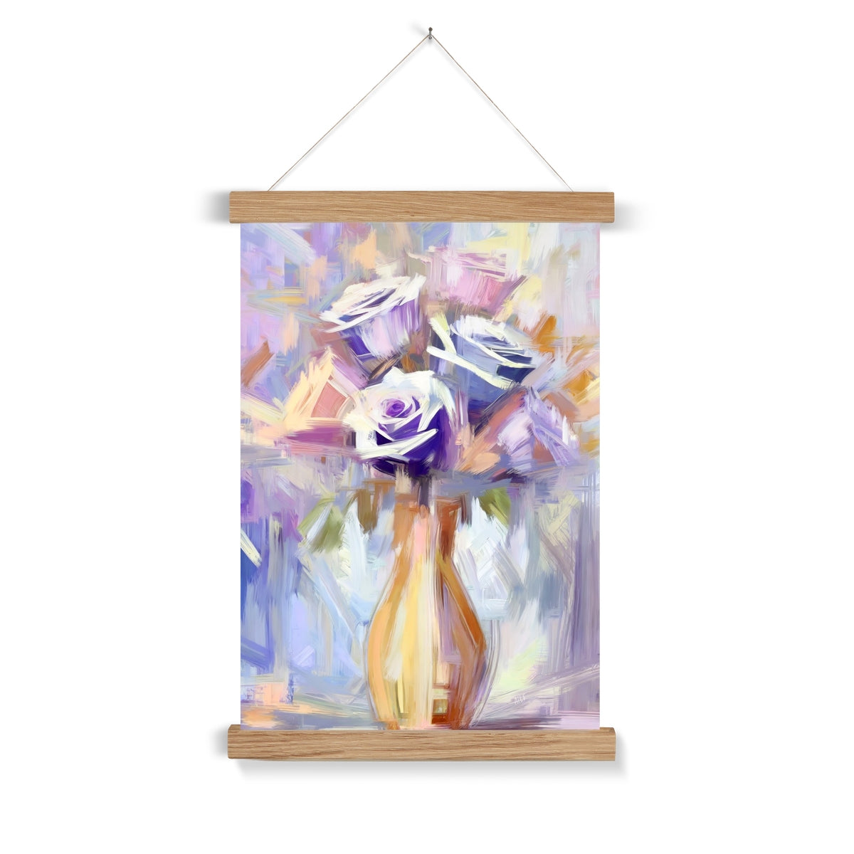Abstract Blooms #22 Fine Art Print with Hanger