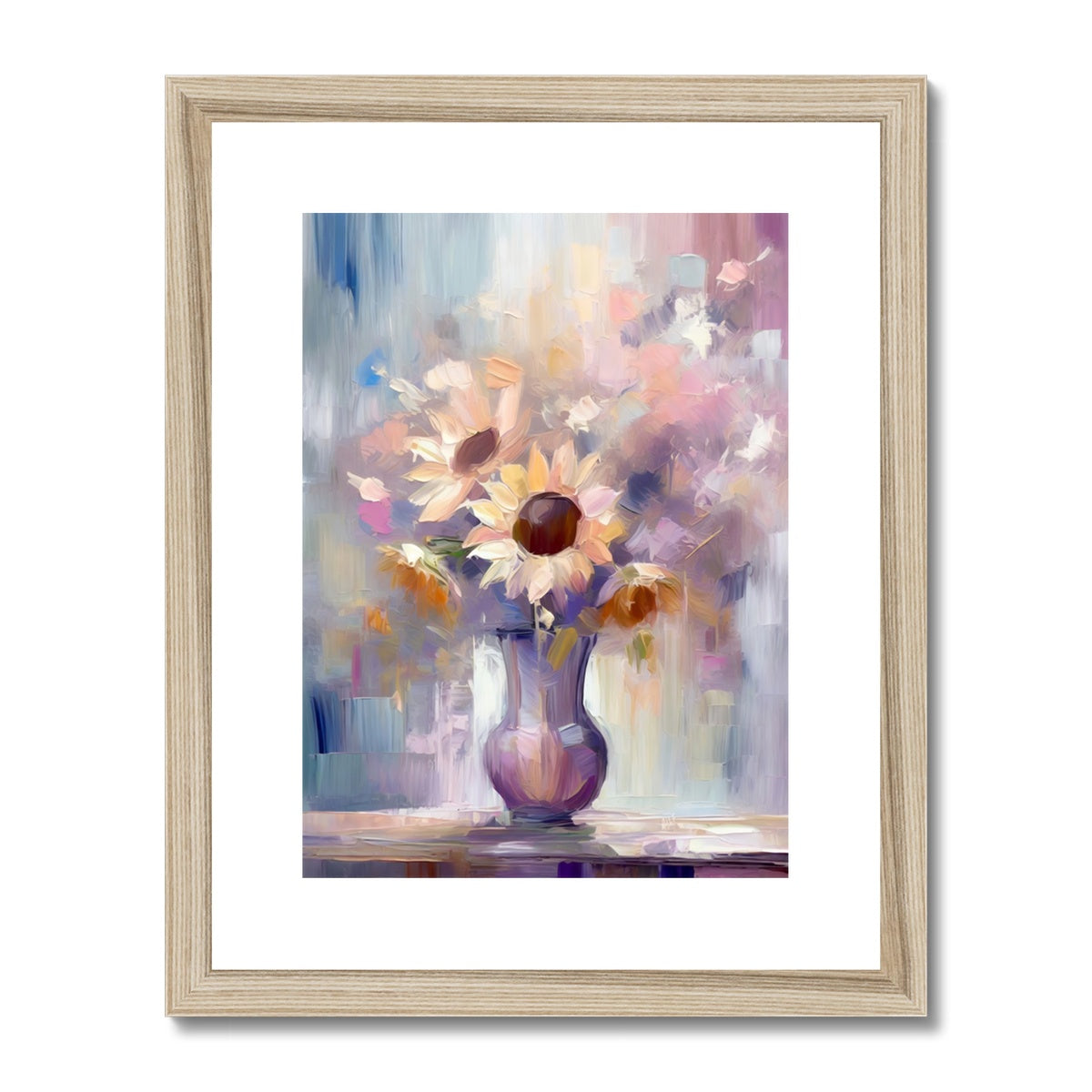 Abstract Blooms #03 Framed & Mounted Print