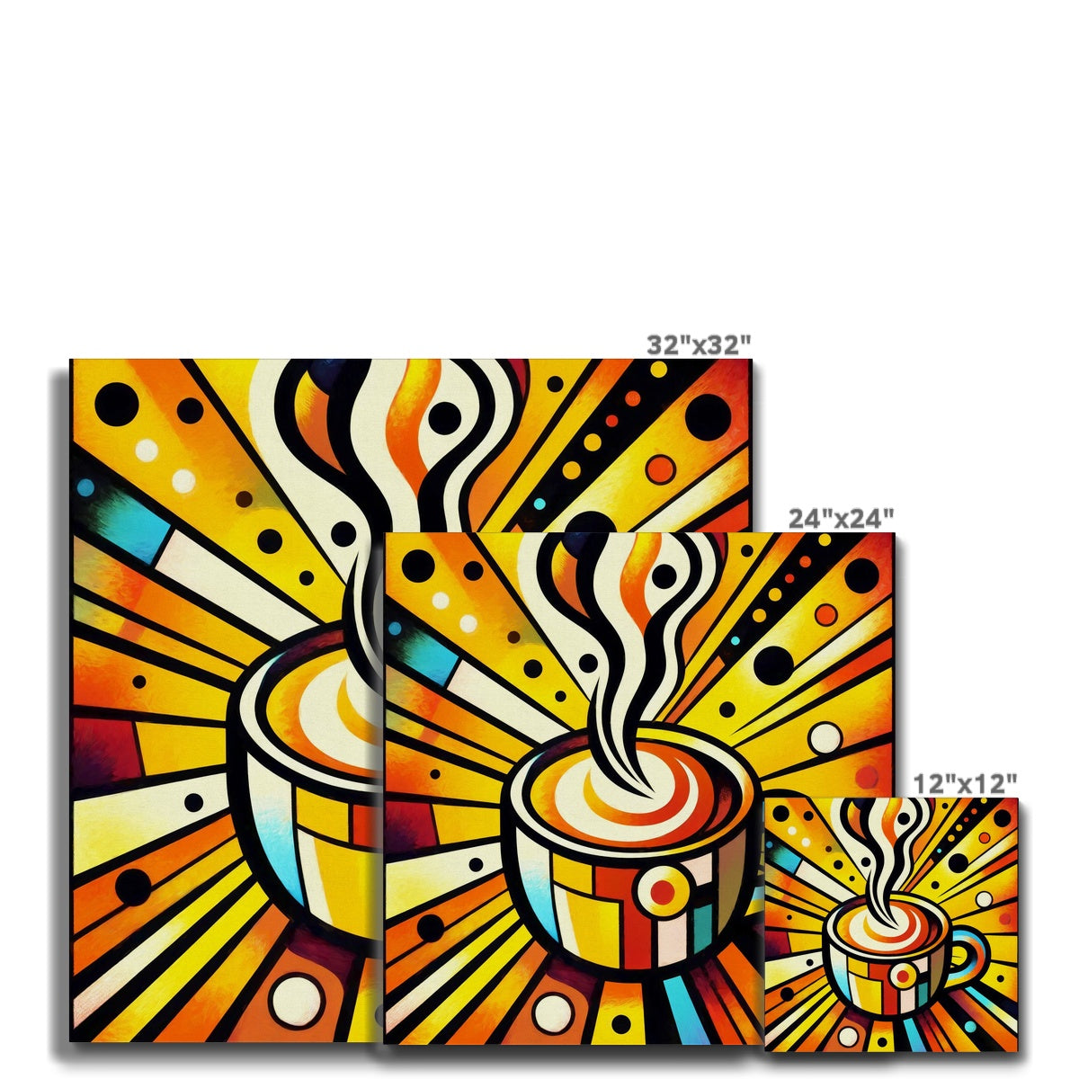 Energising Espresso  Canvas