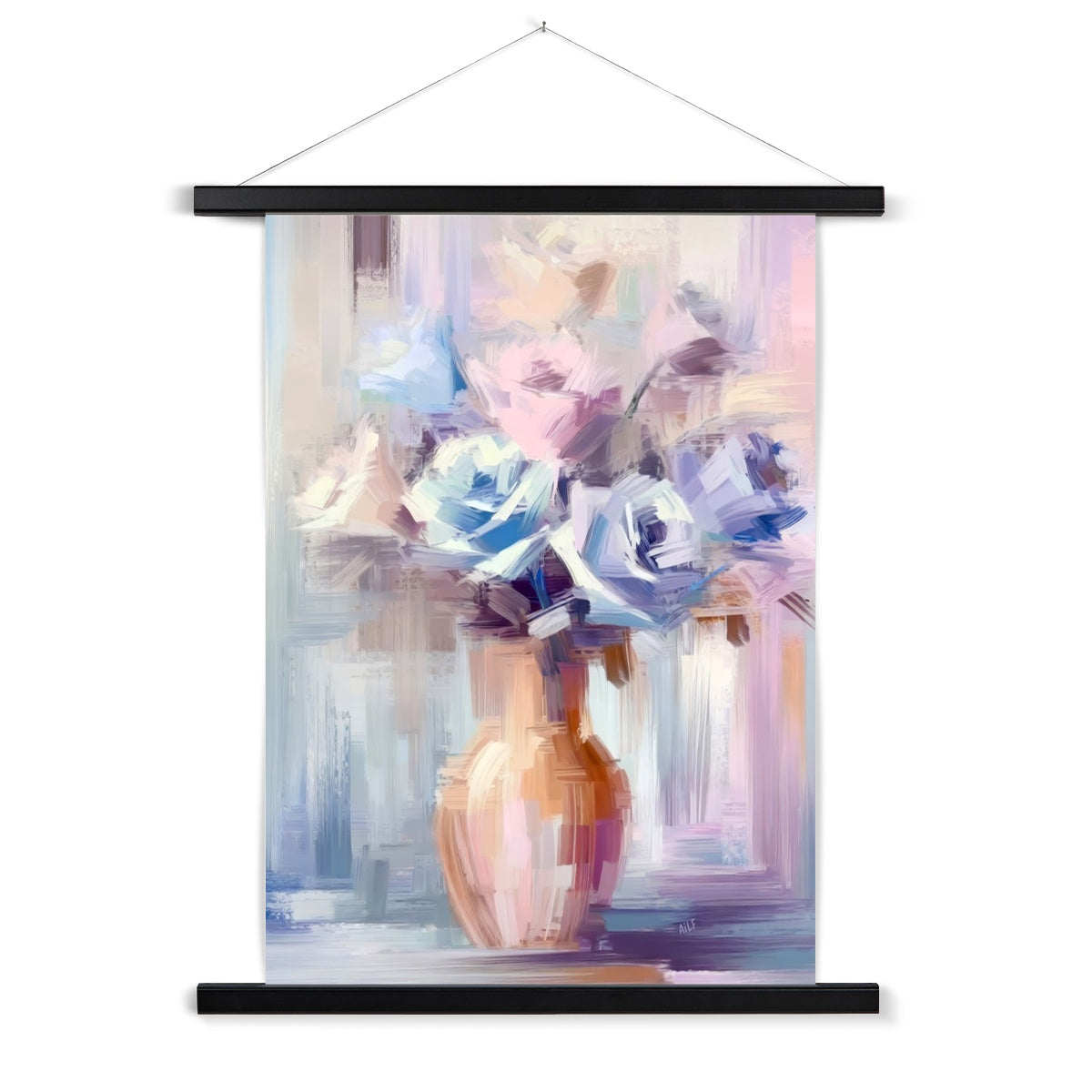 Abstract Blooms #18 Fine Art Print with Hanger