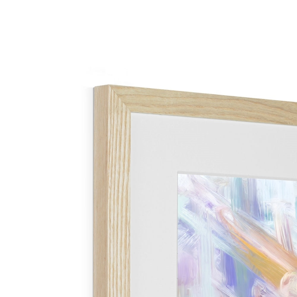 Abstract Blooms #28 Framed & Mounted Print