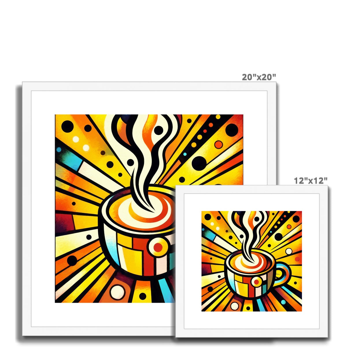 Energising Espresso  Framed & Mounted Print