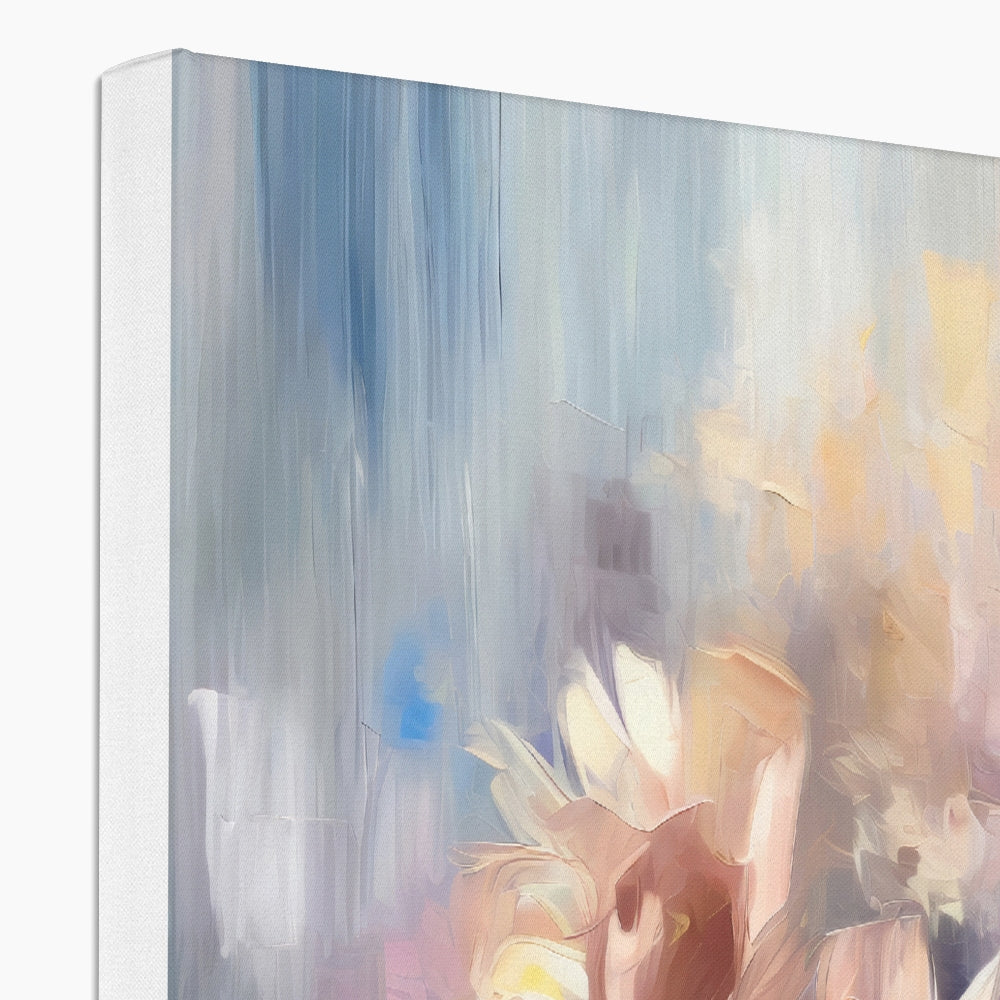 Abstract Blooms #04 Eco Canvas