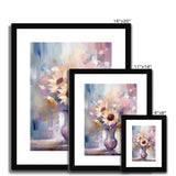 Abstract Blooms #03 Framed & Mounted Print